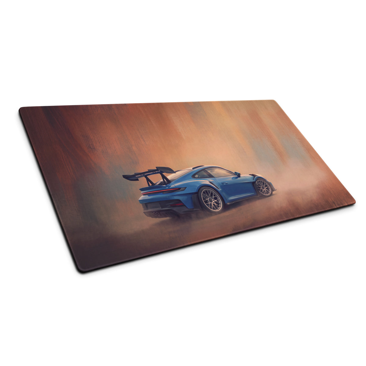 Porsche 911 GT3 RS Inspired Sapphire Desk Pad – High-DPI Smooth Tracking Mouse Mat
