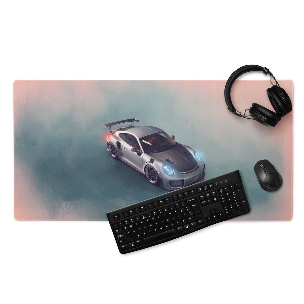 Porsche 911 GT2 RS Inspired Weissach Edition Desk Pad – Smooth Control Gaming Mouse Mat