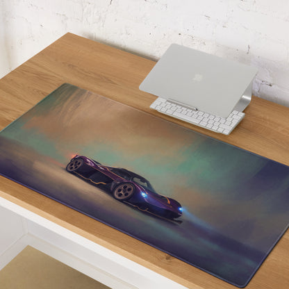 Aston Martin Valkyrie Inspired Midnight Edition Desk Mat – Speed Surface Gaming Mousepad