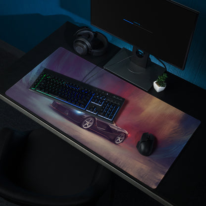 Ferrari LaFerrari Inspired Nero Edition Desk Pad – Precision Tracking XL Mouse Mat