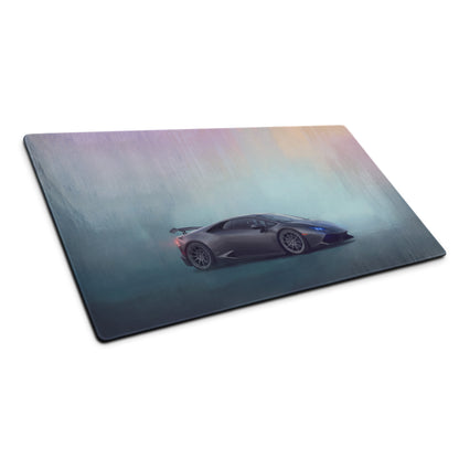 Lamborghini Huracán Inspired Grigio Desk Mat – High-DPI Smooth Tracking Mousepad