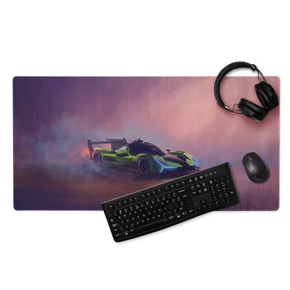Lamborghini Essenza SCV12 Inspired Track Edition Desk Pad – Micro-Weave Gaming Mouse Mat