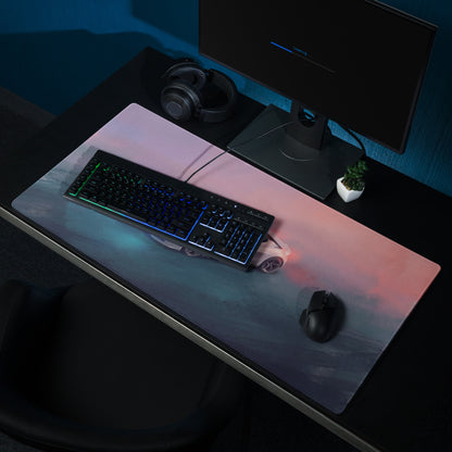 McLaren 720S Spider Inspired Pure White Desk Pad – Extended Non-Slip PC Mouse Mat