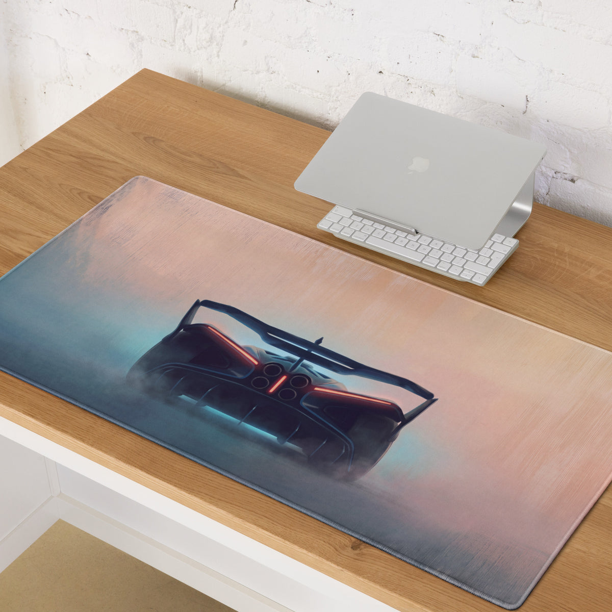 Bugatti Bolide Inspired Track Edition Desk Mat – Low-Friction Gaming Mousepad