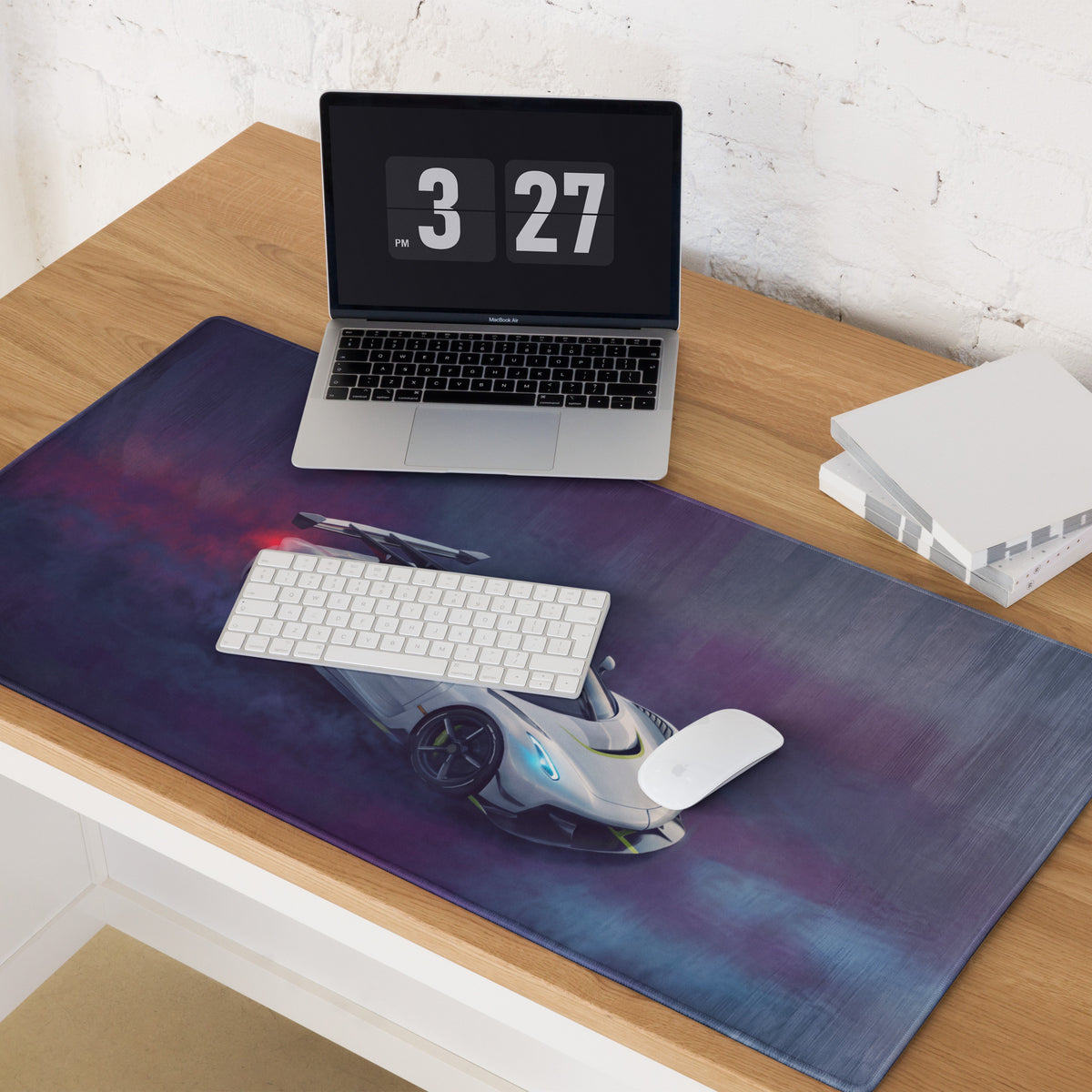 Koenigsegg Jesko Inspired Apex Edition Desk Mat – Low-Friction PC Setup Mousepad