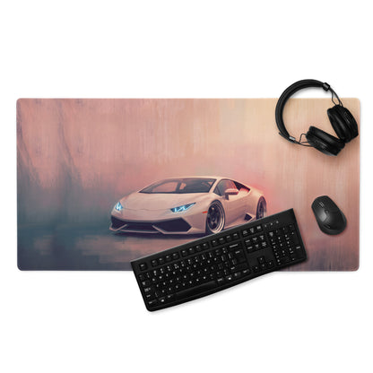 Lamborghini Huracán Inspired Monocerus Desk Pad – Smooth Control Gaming Mouse Mat