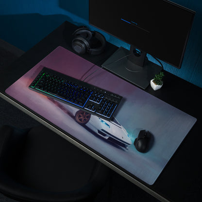 Lamborghini Countach Inspired Pearl Bronze Desk Mat – Low-Friction Cloth Setup Mousepad