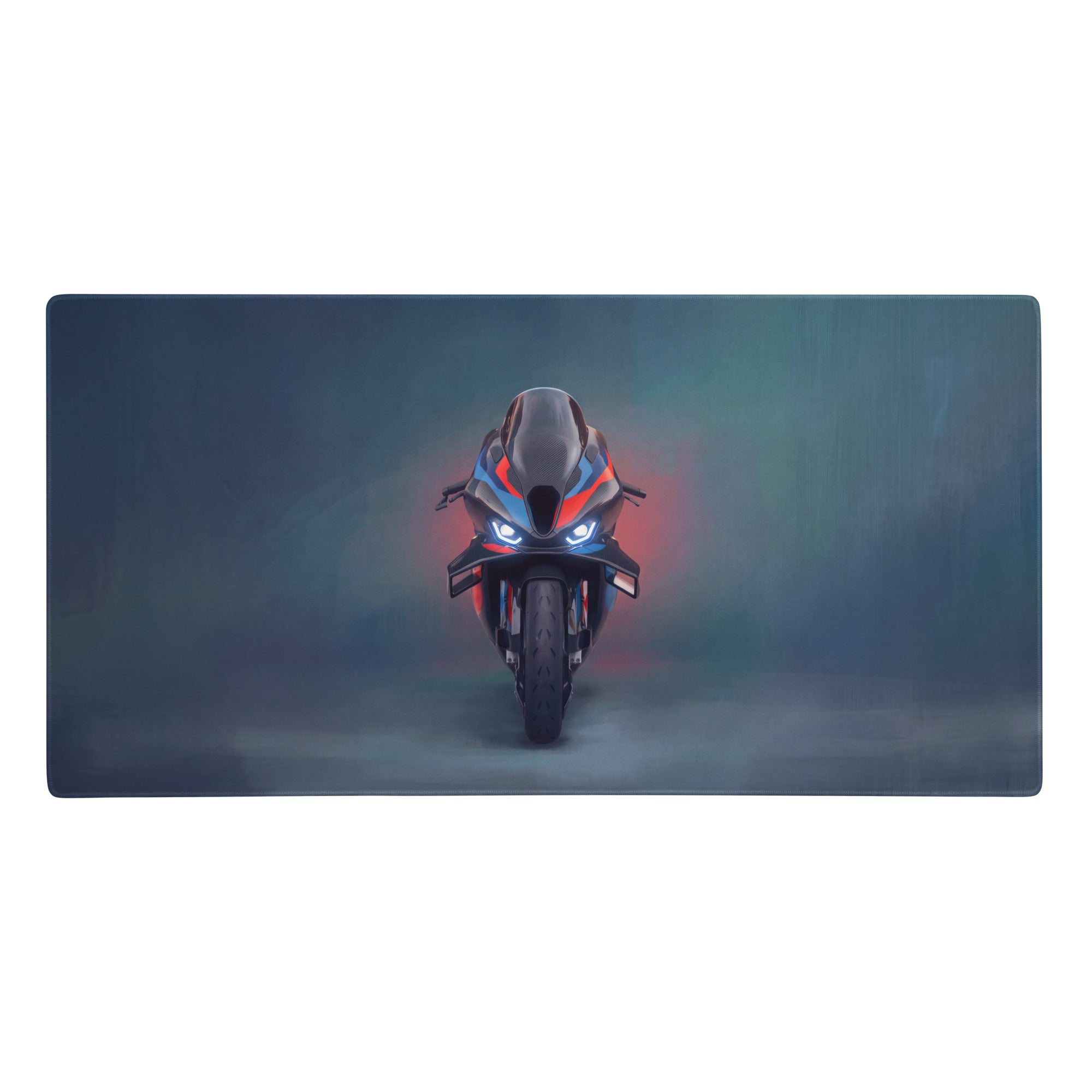 Normal Calendar Design BMW M1000RR Inspired Extra Large Desk Pad, Aesthetic Mousepad for Setu ...
