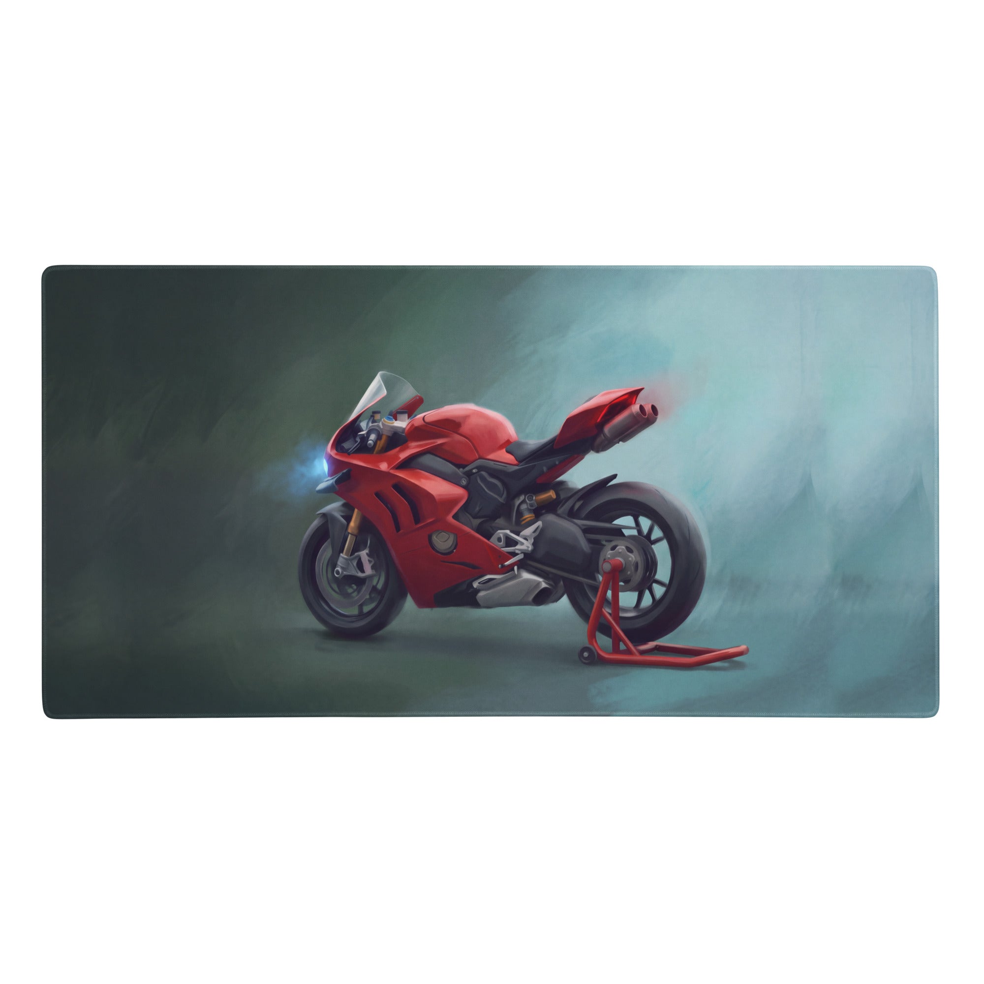 Ducati Panigale V4 Inspired Extra Large Desk Mat, Aesthetic Mousepad f ...