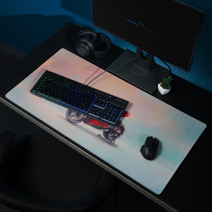 Ducati Panigale Inspired Gaming Mousepad, Large Desk Mat for Office & Setup
