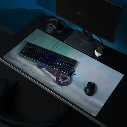 Yamaha R1 Inspired Extra Large Mousepad, Aesthetic Desk Mat for PC Gaming