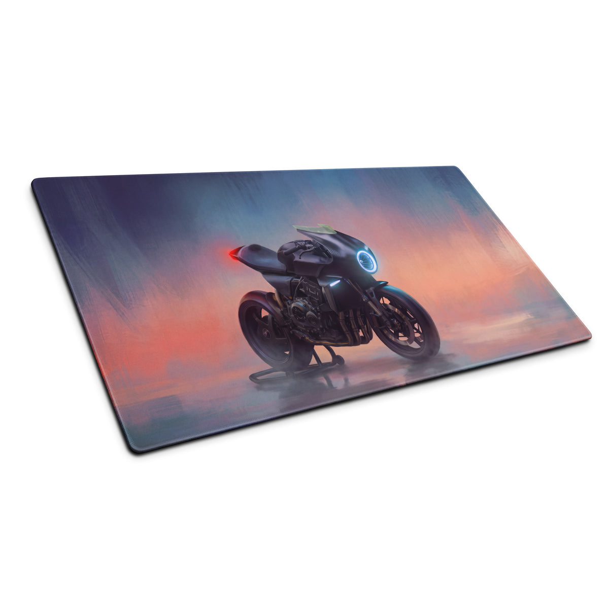 Custom Triumph Speed Triple RR Inspired Extended Mouse Pad, Large Desk Mat for Office & Setup
