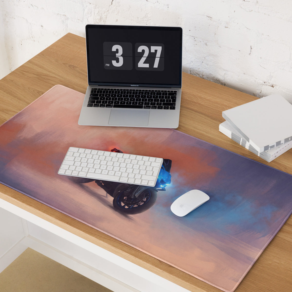 Yamaha R1 Inspired Gaming Mousepad, Oversized Desk Mat for PC Setup