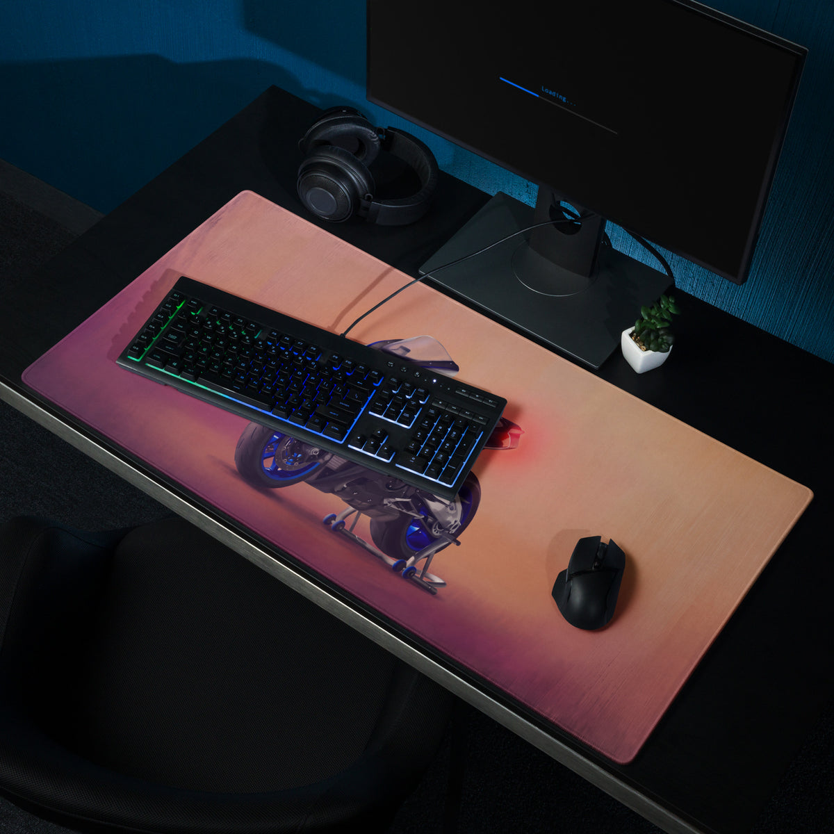 Yamaha R1M Inspired Desk Pad, Extra Large Gaming Mousepad for Office