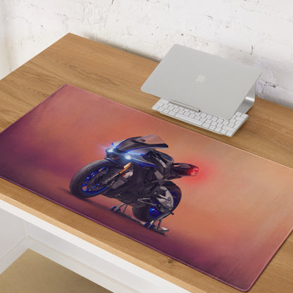 Yamaha R1M Inspired Desk Pad, Extra Large Gaming Mousepad for Office