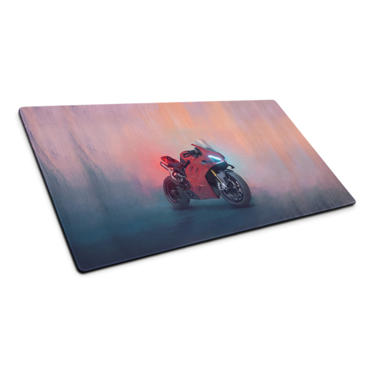 Ducati Panigale V4 Inspired Extended Mouse Pad, Large Desk Mat for Office & Setup