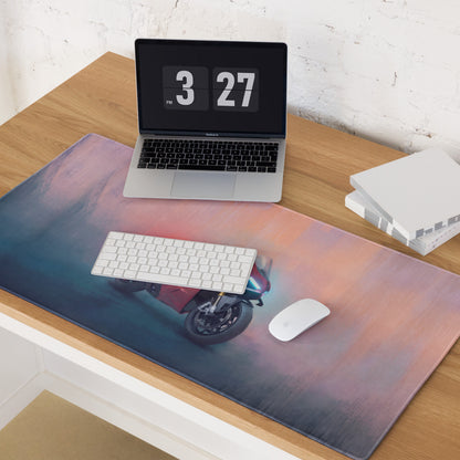 Ducati Panigale V4 Inspired Extended Mouse Pad, Large Desk Mat for Office & Setup
