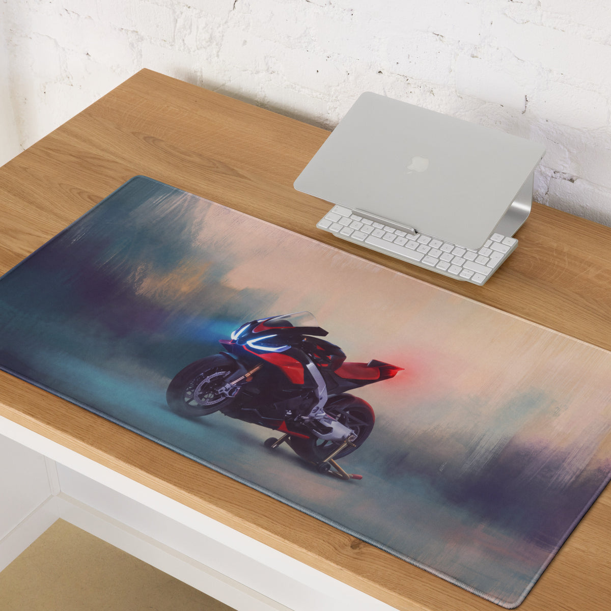 Aprilia RSV4 Factory Inspired Desk Mat, Extra Large Gaming Mousepad for Gamers