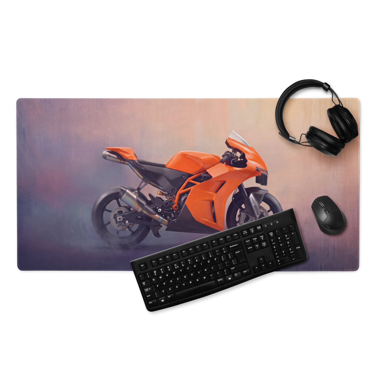 KTM RC 8C Inspired Extended Mouse Pad, Large Desk Mat for Office & Setup