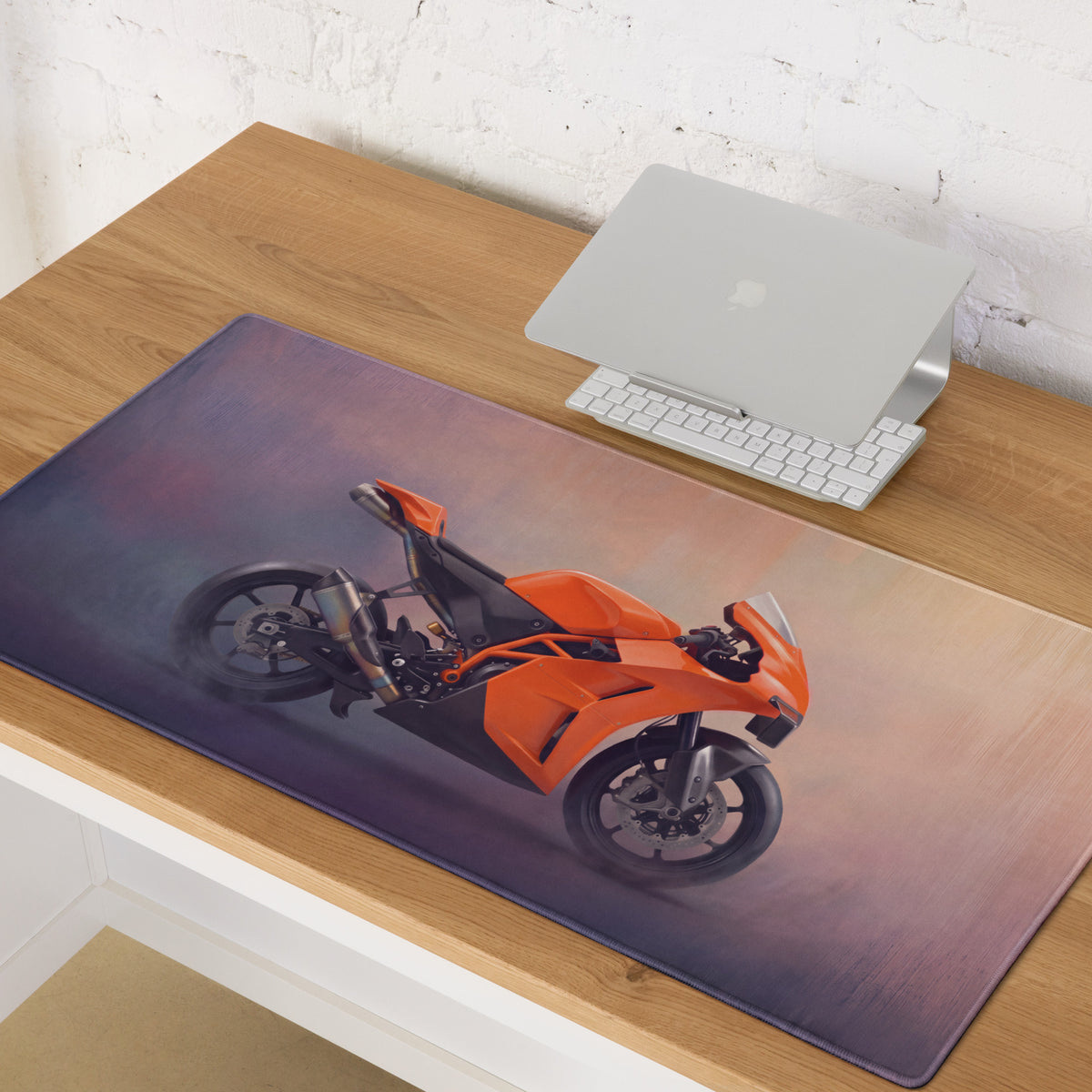 KTM RC 8C Inspired Extended Mouse Pad, Large Desk Mat for Office & Setup
