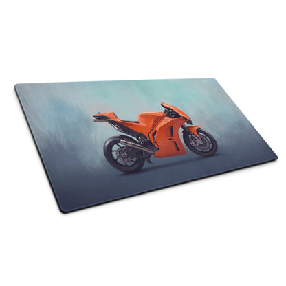 KTM RC8 Inspired Extra Large Desk Mat, Aesthetic Mousepad for Gamers