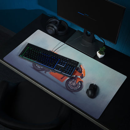 KTM RC8 Inspired Extra Large Desk Mat, Aesthetic Mousepad for Gamers