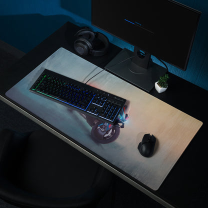 BMW M1000RR Inspired Gaming Mousepad, Oversized Desk Pad with Stitched Edges