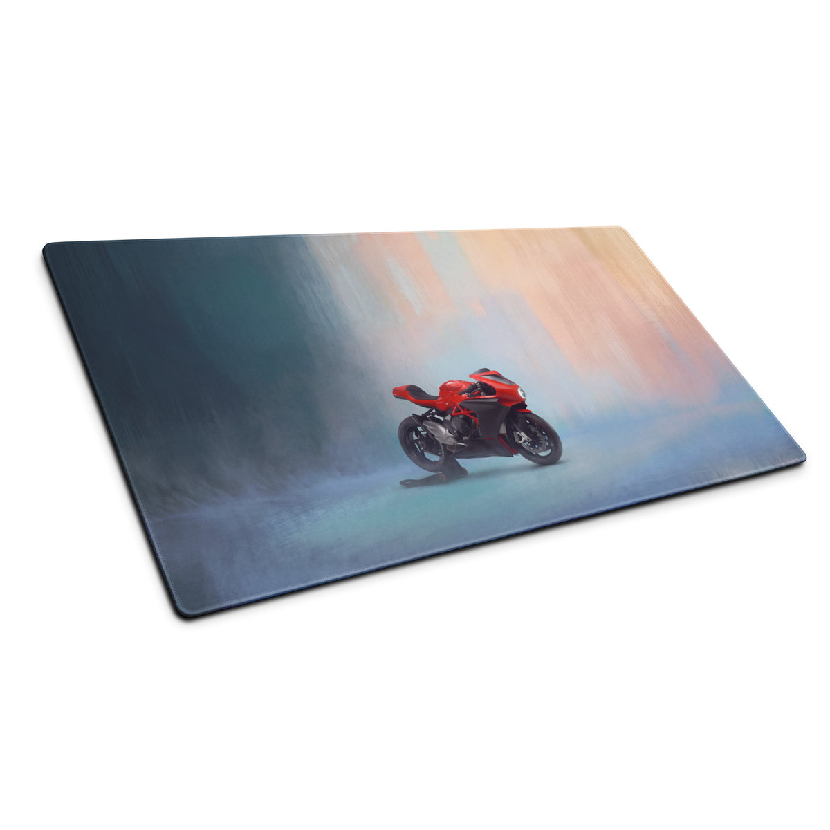 MV Agusta Superveloce Inspired Extra Large Desk Mat, Aesthetic Mousepad for Gamers