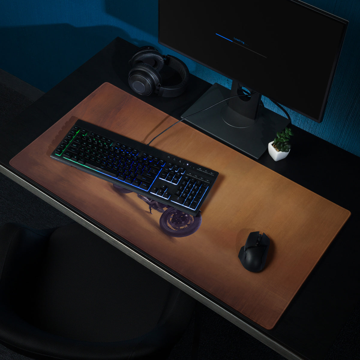 BMW R nineT Inspired Large Desk Pad, Premium Gaming Mousepad for PC Setup