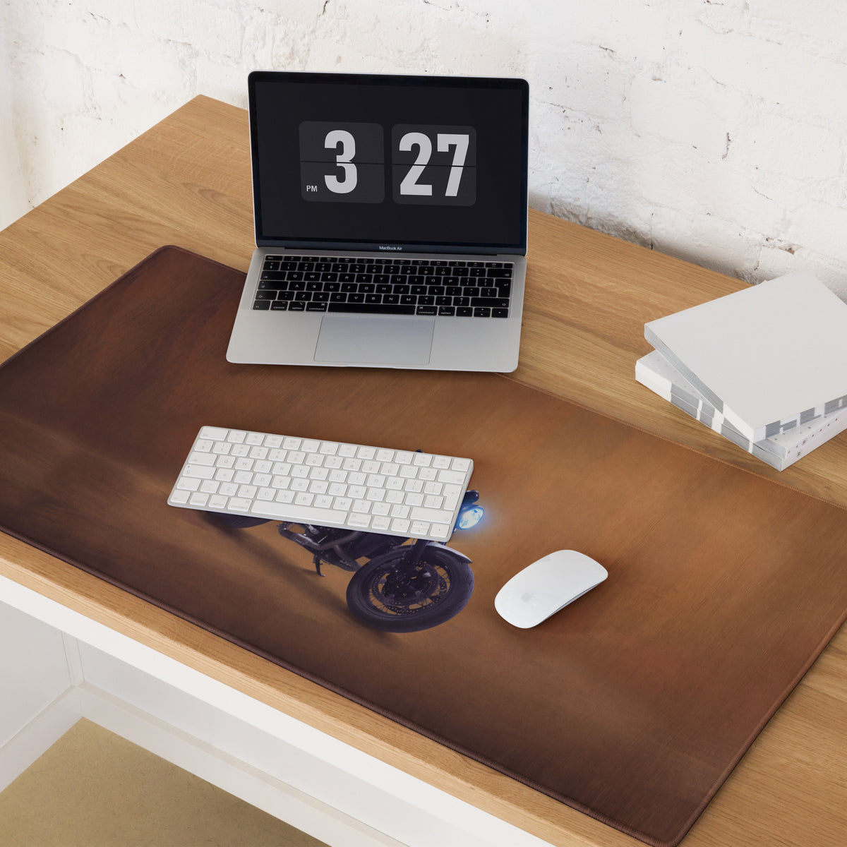 BMW R nineT Inspired Large Desk Pad, Premium Gaming Mousepad for PC Setup
