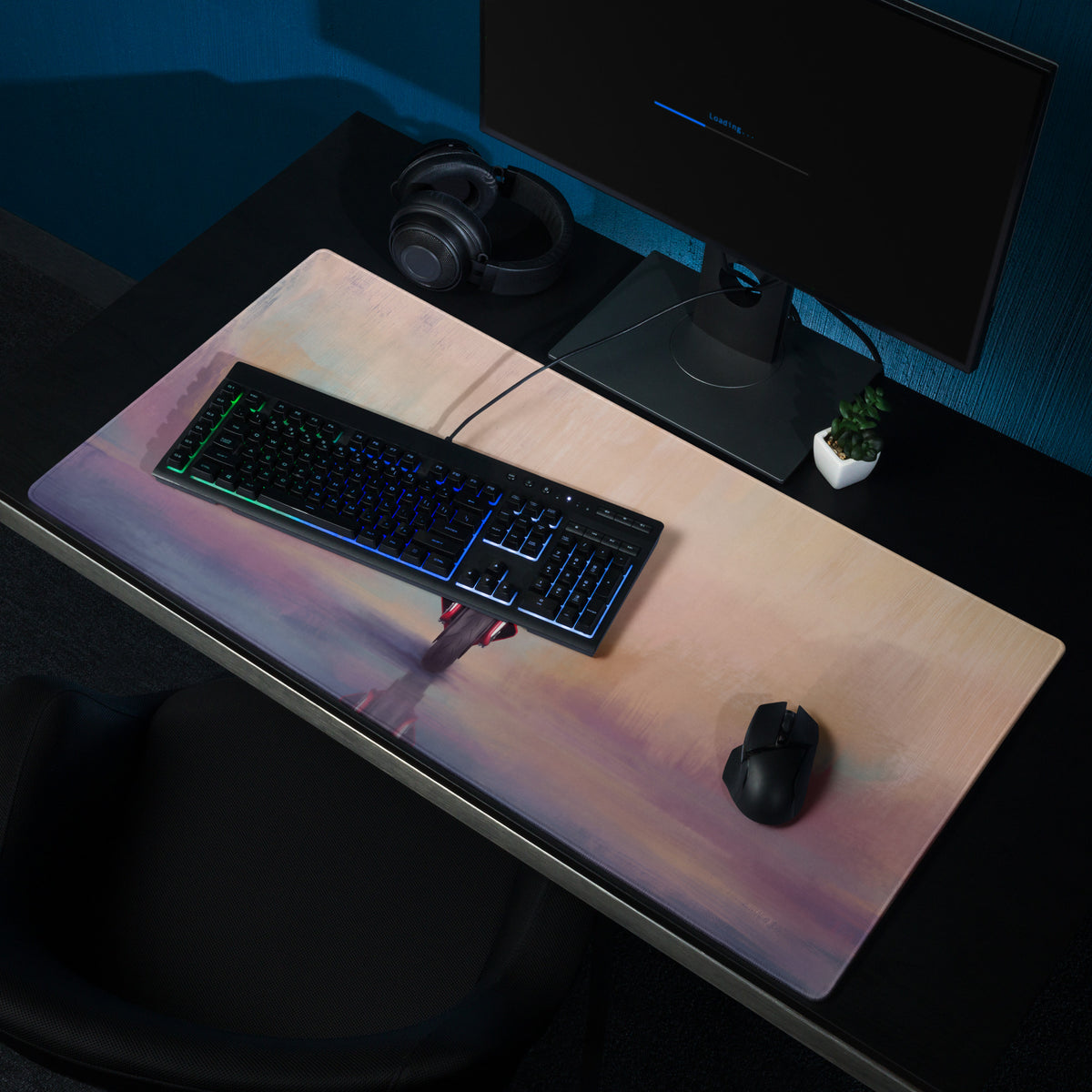 Ducati Panigale V4S Inspired Extended Gaming Mouse Pad, Large Desk Mat