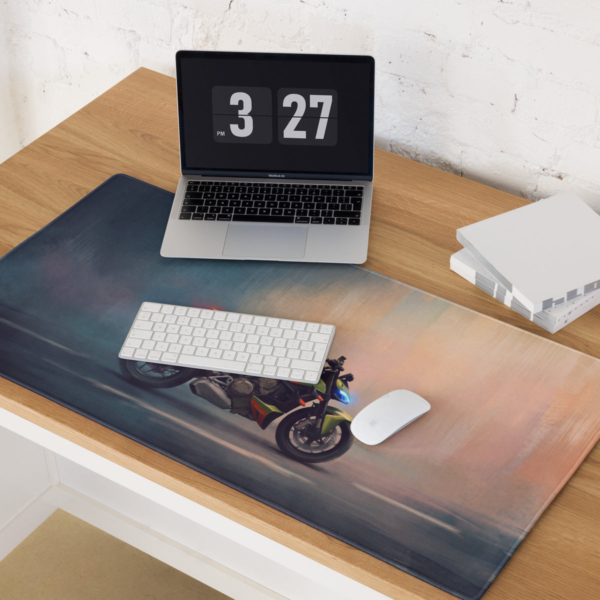 Ducati Streetfighter V4 Inspired Extra Large Desk Mat, Aesthetic Mousepad for Setup