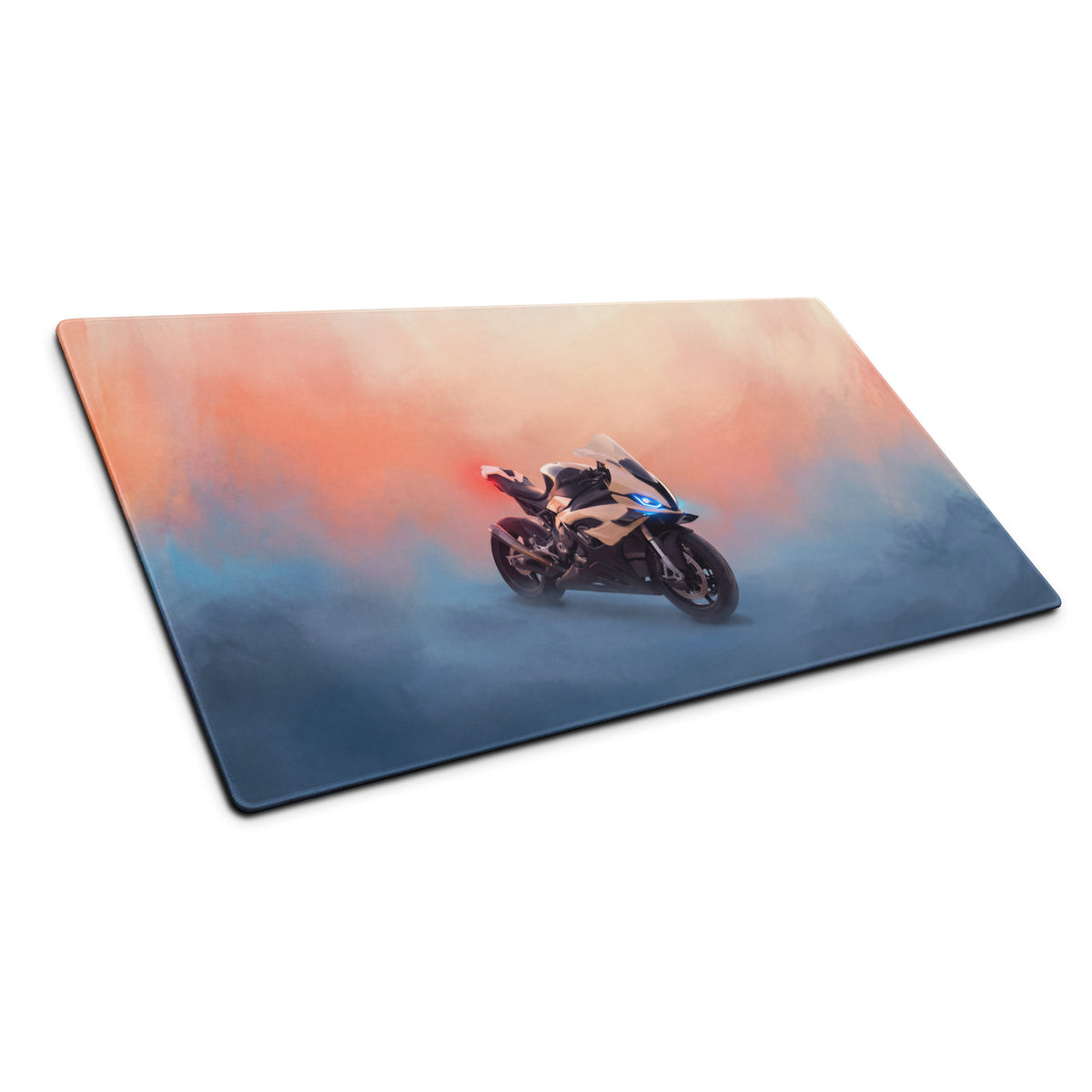 BMW S1000RR Inspired Gaming Desk Pad, Oversized Mouse Pad for PC Gamers