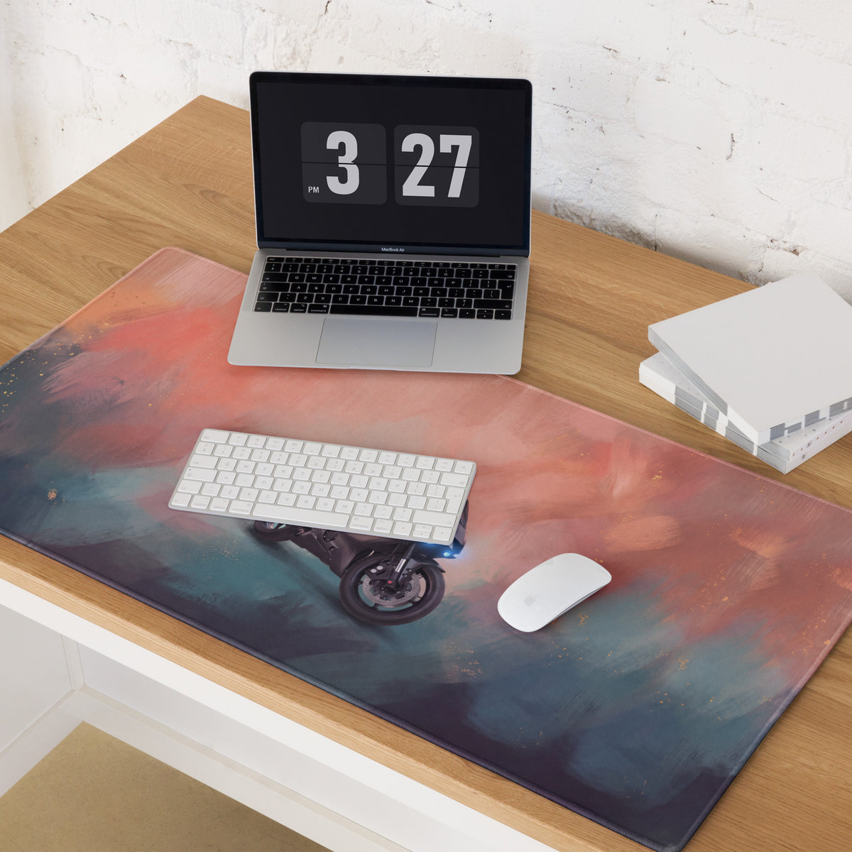 Yamaha YZF-R6 Inspired Large Mousepad, Premium Desk Mat for Office & Gaming