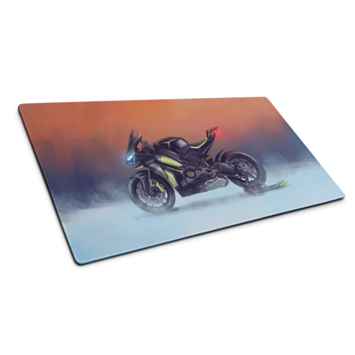 Ducati Panigale V4 Lamborghini Inspired Extended Mouse Mat, Large Gaming Desk Pad for Office
