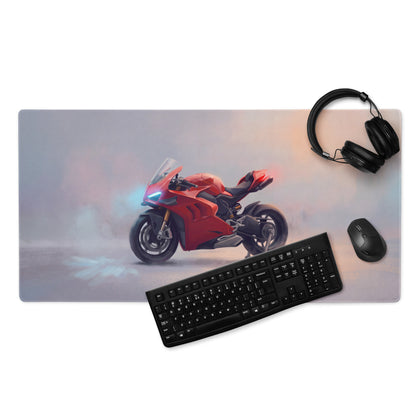 Ducati Superbike Inspired Oversized Gaming Mouse Pad, Premium Desk Mat for PC Setup