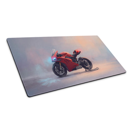 Ducati Superbike Inspired Oversized Gaming Mouse Pad, Premium Desk Mat for PC Setup