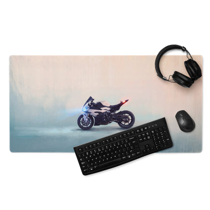 BMW S1000RR Inspired Extended Mouse Pad, Large Desk Mat for Office & Setup