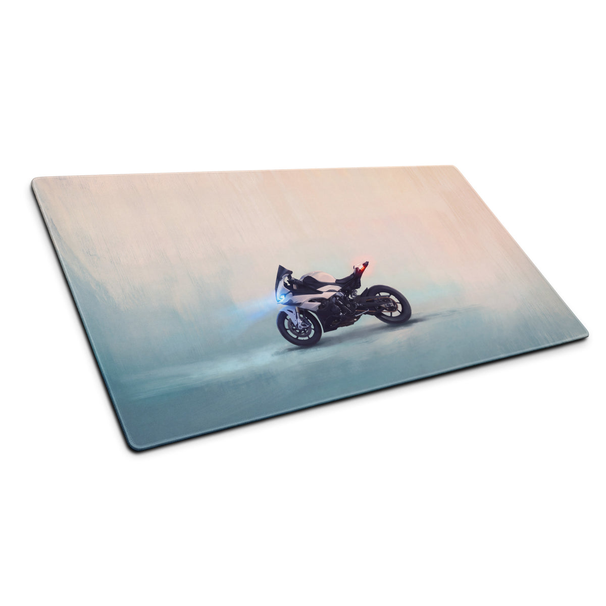BMW S1000RR Inspired Extended Mouse Pad, Large Desk Mat for Office & Setup