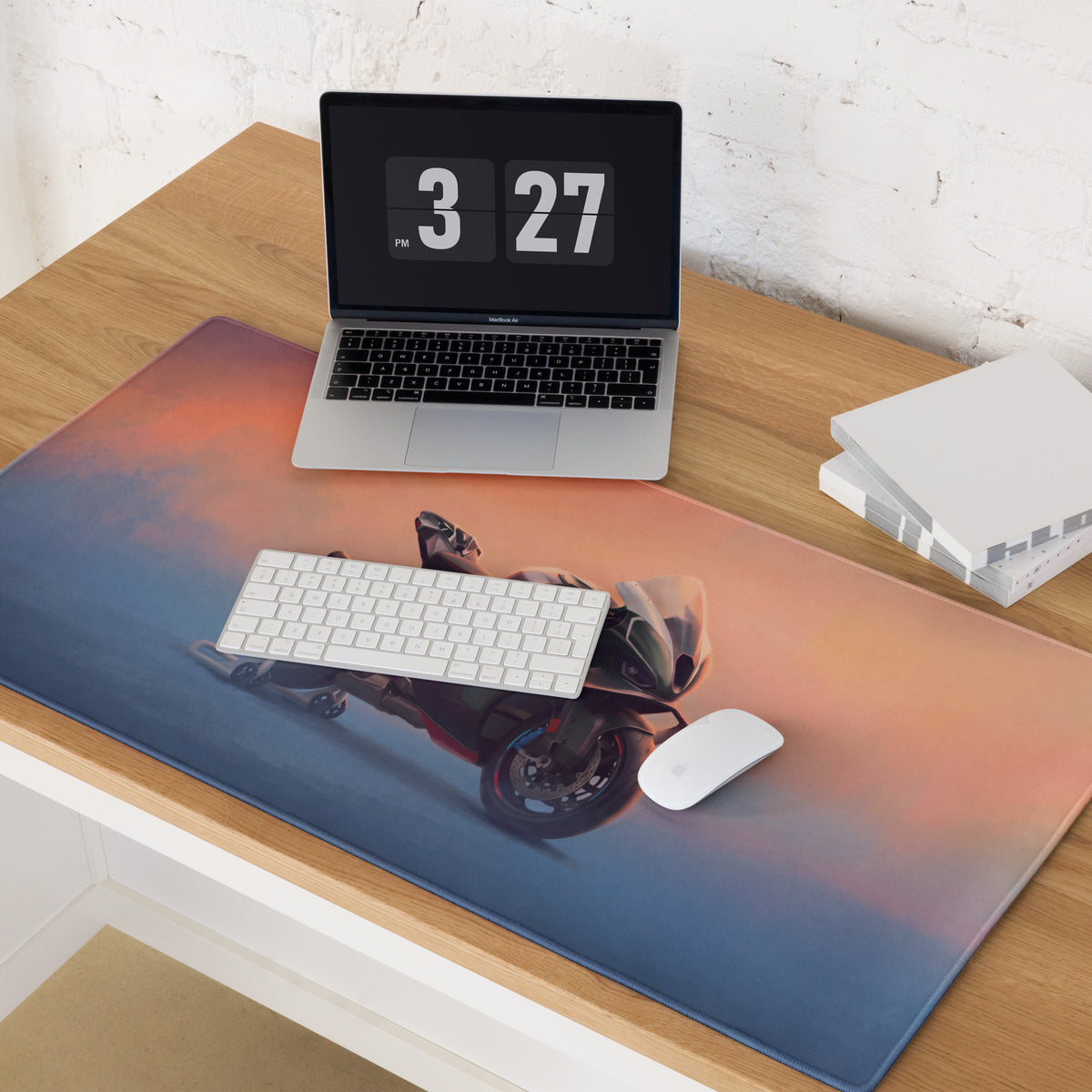 BMW M1000RR Inspired Large Mousepad, Premium Desk Mat for Office & Gaming