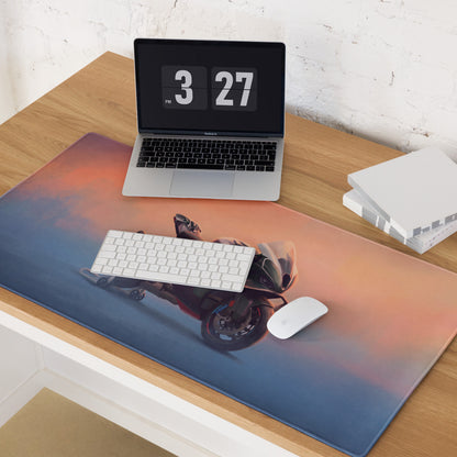 BMW M1000RR Inspired Large Mousepad, Premium Desk Mat for Office & Gaming