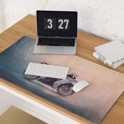 MV Agusta Superveloce Inspired Extra Large Desk Mat, Aesthetic Mousepad for Gamers