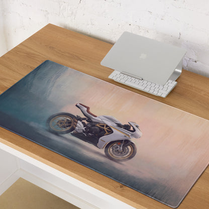 MV Agusta Superveloce Inspired Extra Large Desk Mat, Aesthetic Mousepad for Gamers
