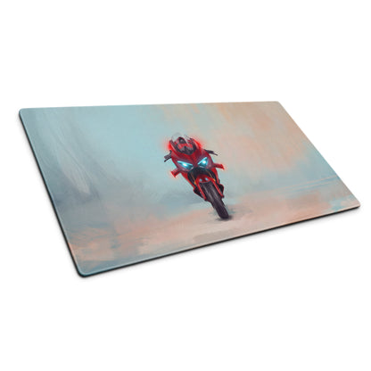 Ducati Panigale V4S Inspired Extra Large Desk Mat, Aesthetic Mousepad for Gamers