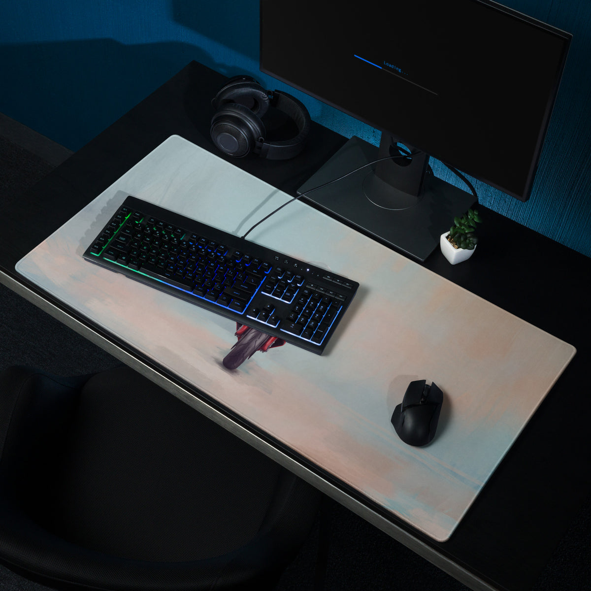 Ducati Panigale V4S Inspired Extra Large Desk Mat, Aesthetic Mousepad for Gamers