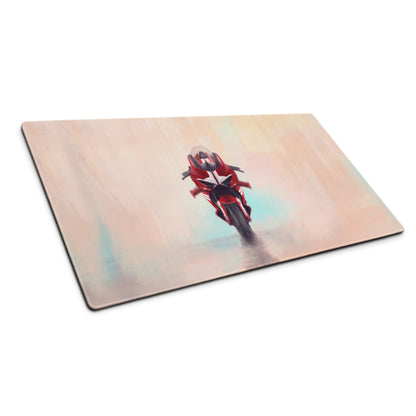 Ducati Panigale V4S Inspired Gaming Mousepad, Oversized Desk Pad with Stitched Edges