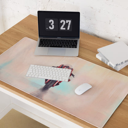 Ducati Panigale V4S Inspired Gaming Mousepad, Oversized Desk Pad with Stitched Edges