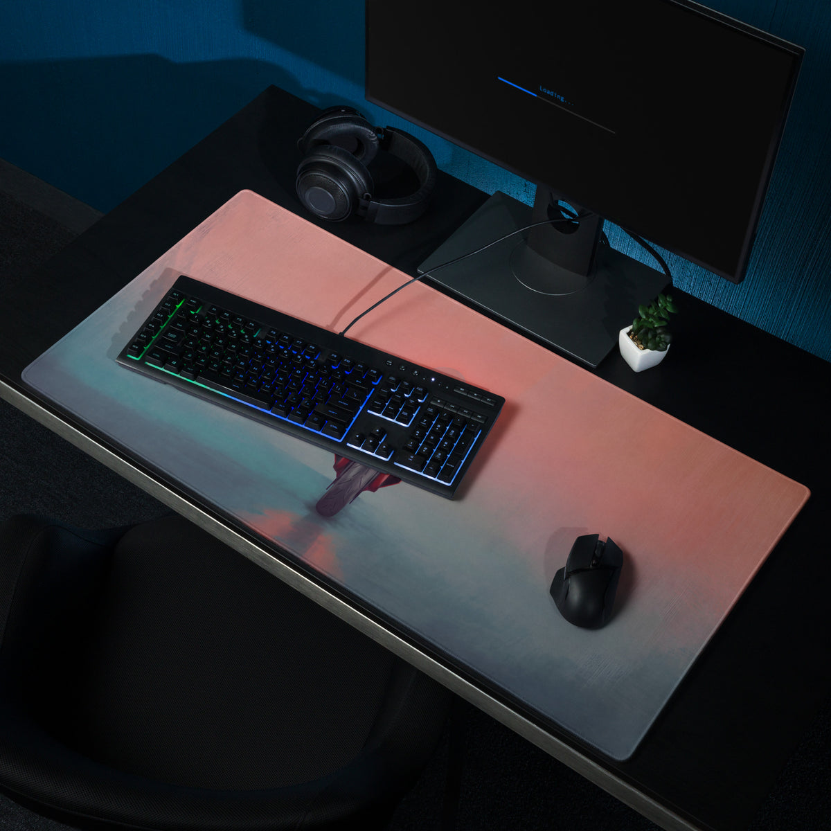 Ducati Panigale Inspired Large Desk Pad, Premium Gaming Mousepad for PC Setup