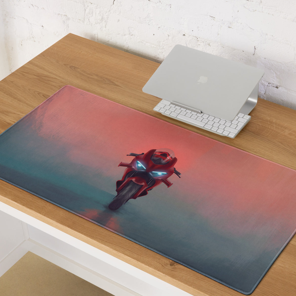 Ducati Panigale Inspired Large Desk Pad, Premium Gaming Mousepad for PC Setup