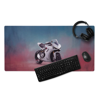 Ducati Panigale Inspired Extended Gaming Mouse Pad, Large Desk Mat